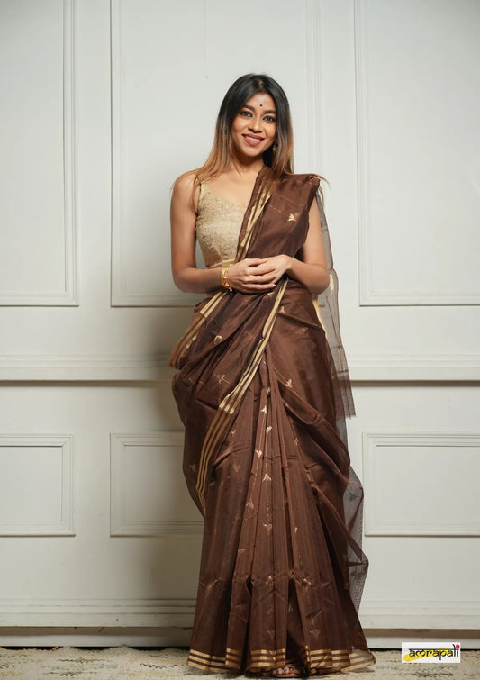 Traditional Handloom Saree – Pure Grace