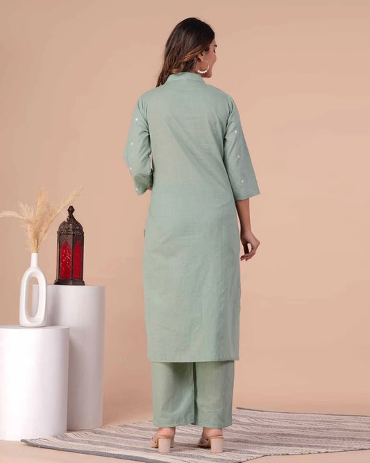 Wedding Wear Rayon Kurta Set For