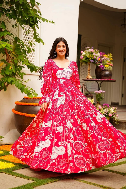 Passion in Red: Glam Dress for Special Nights