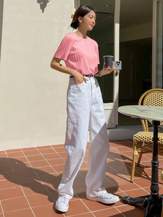 Korean Pink Top