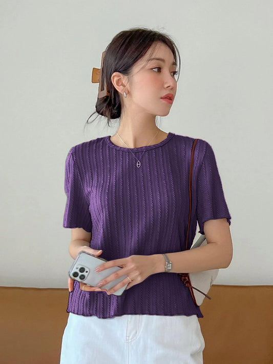 Styles Korean Purple Top