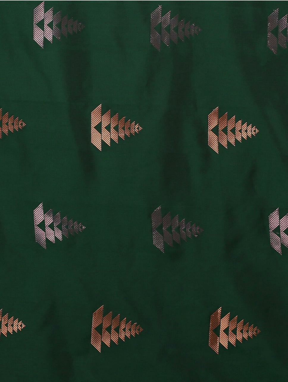 Festive Olive Designer Woven Saree