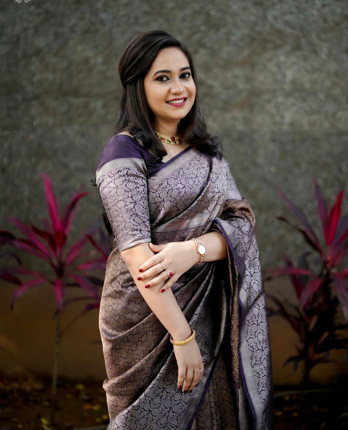 Black Serenity Saree