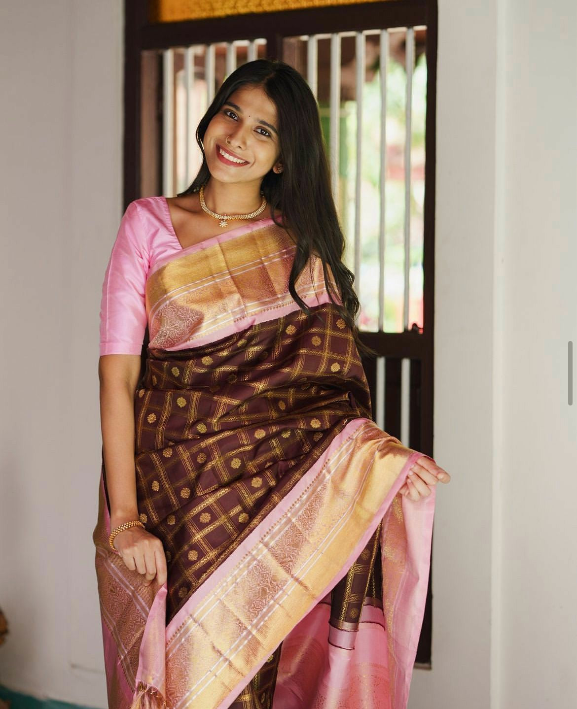 Pink Glow Drapes