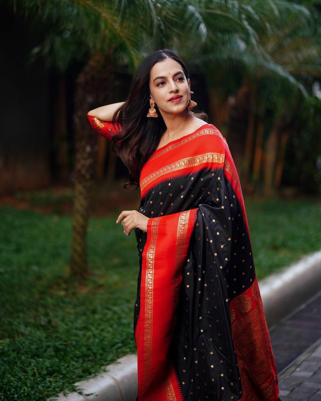Black Royal Saree