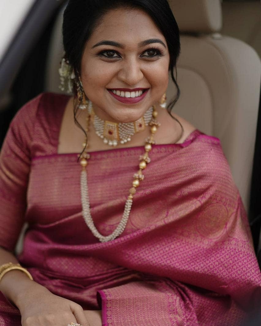 Maroon Majesty Handwoven Saree