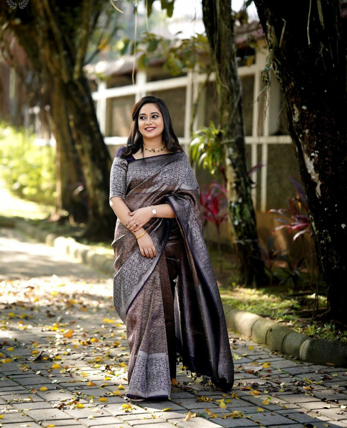 Black Serenity Saree