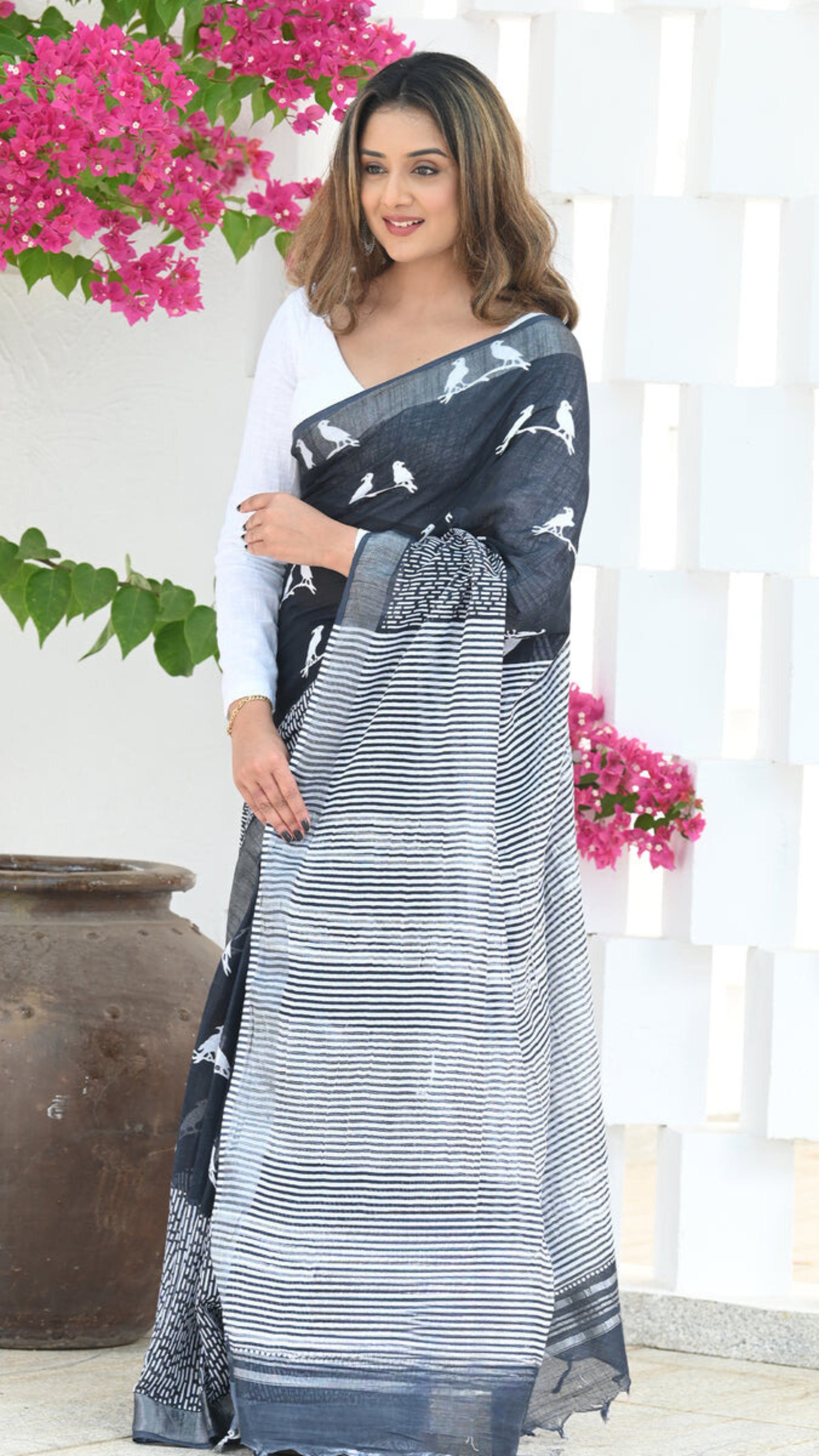 Elegant Printed Saree for Women