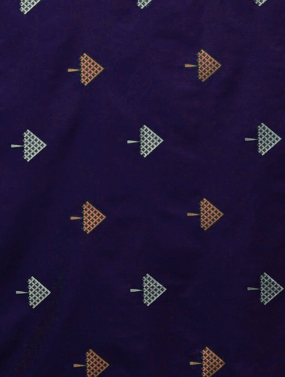 Grace Draped  Saree in Regal Hues