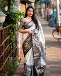 Ivory & Charcoal Elegance