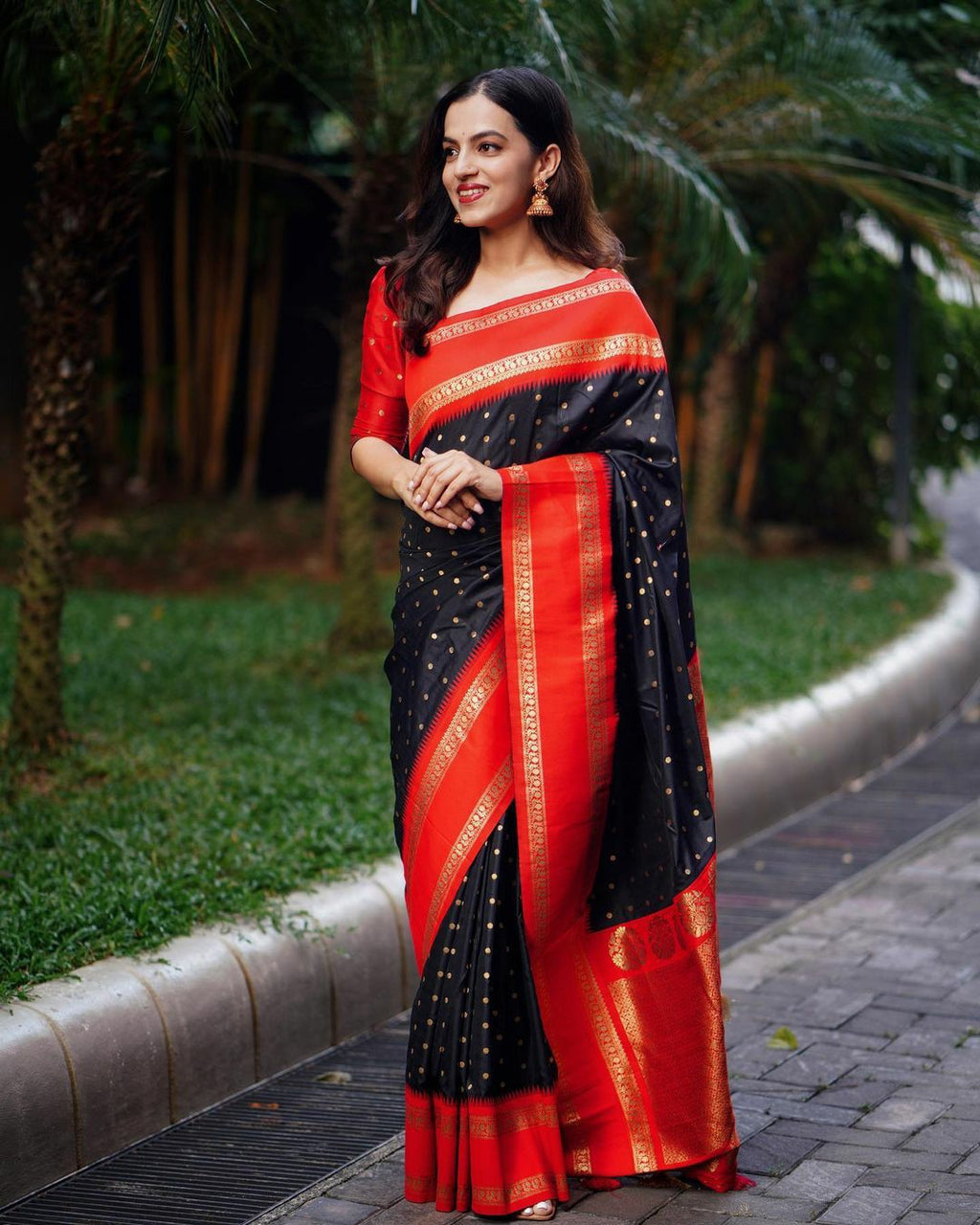 Black Royal Saree
