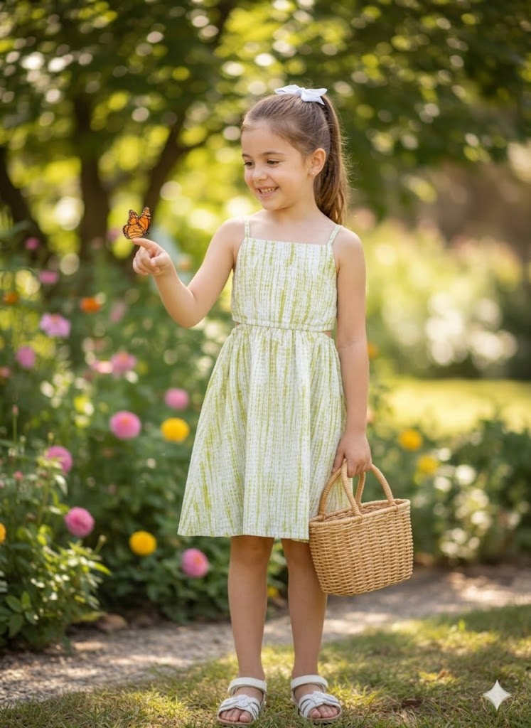 Little Garden Breeze Summer Dress