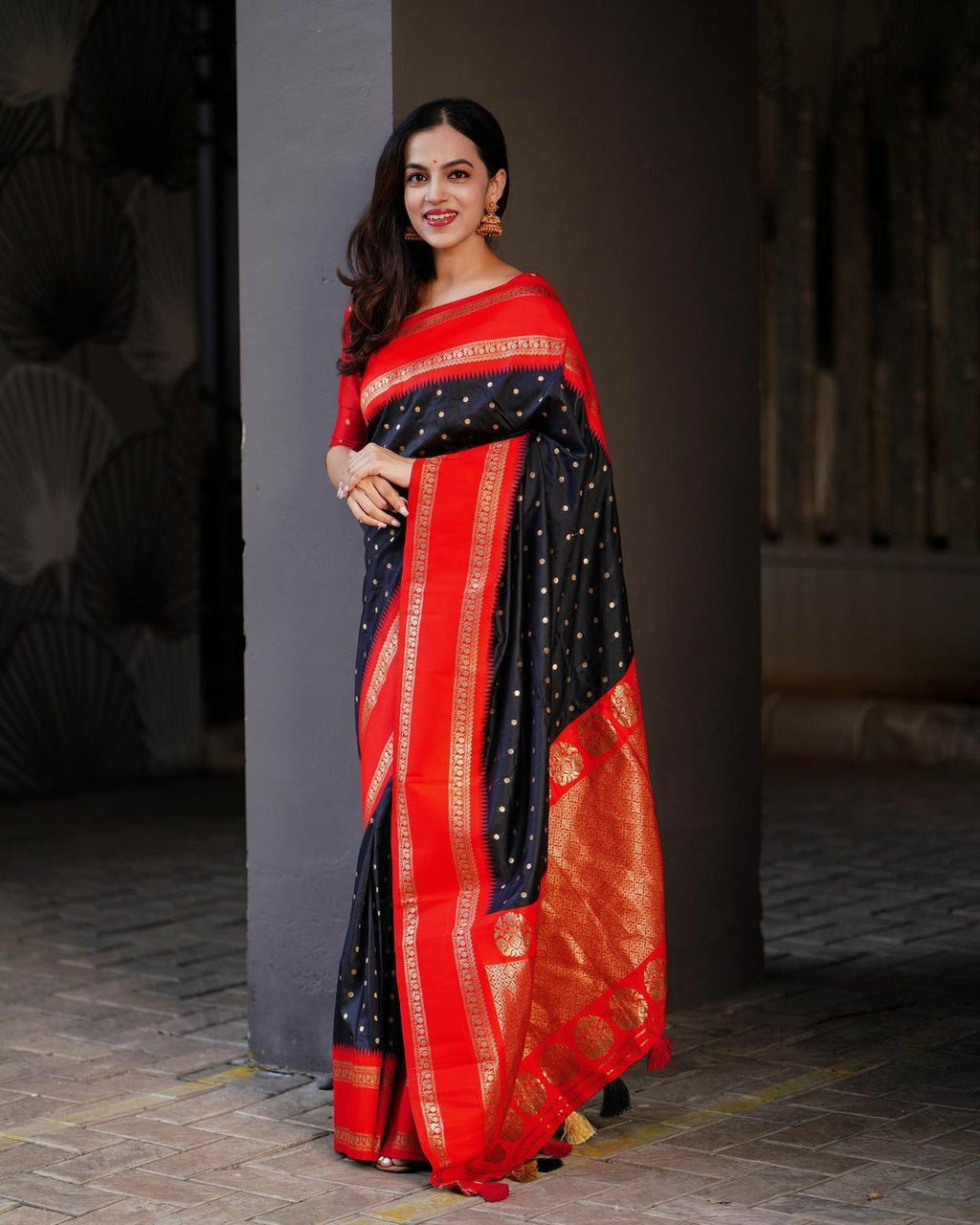 Black Royal Saree