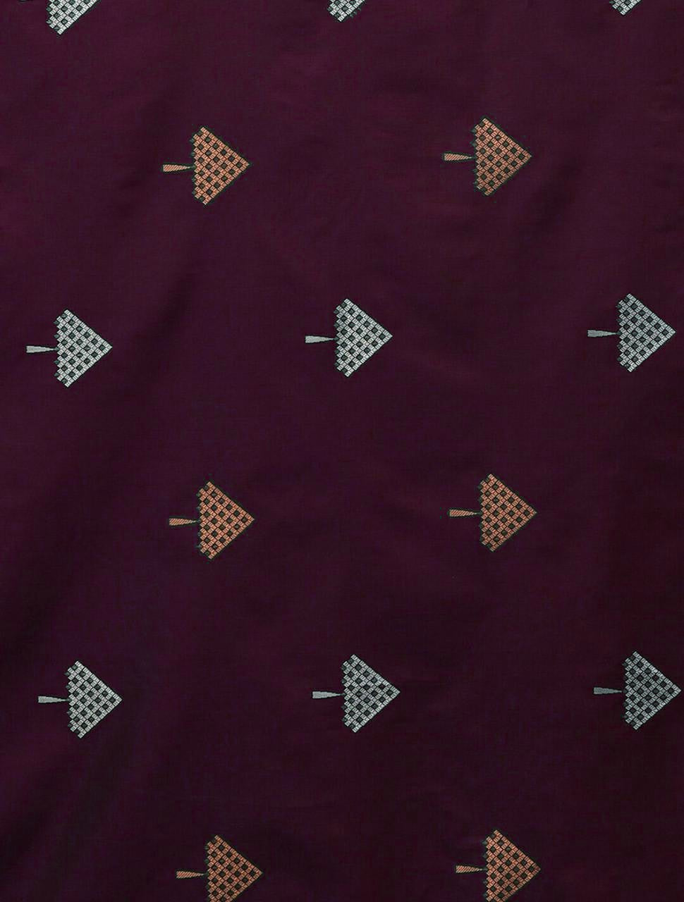 Beatifull Purple Saree For Women