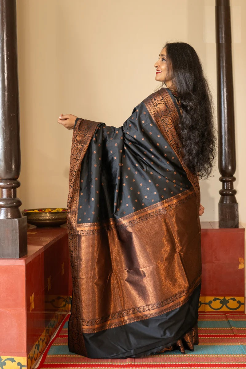 Black Saree For Women