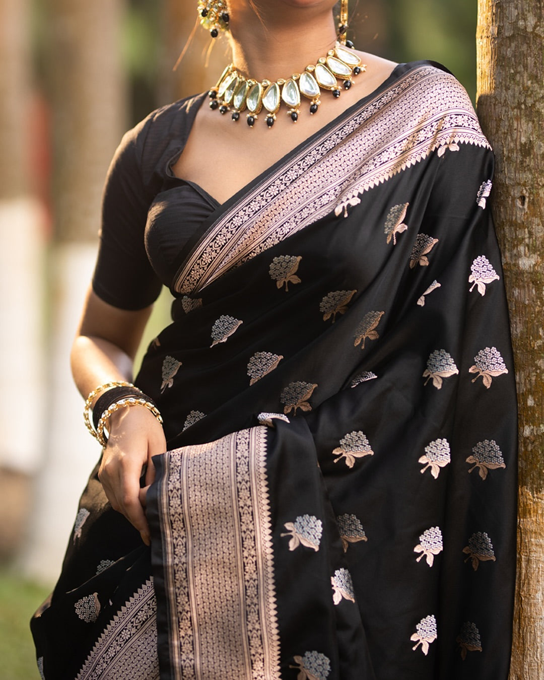 Aqua Saree, Classic Charm
