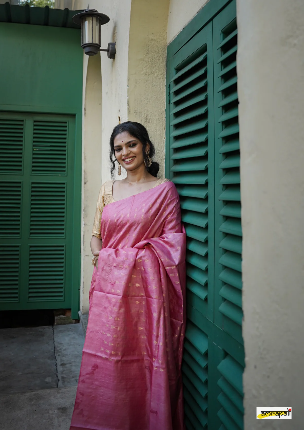 Subtle Shine. Timeless Saree.