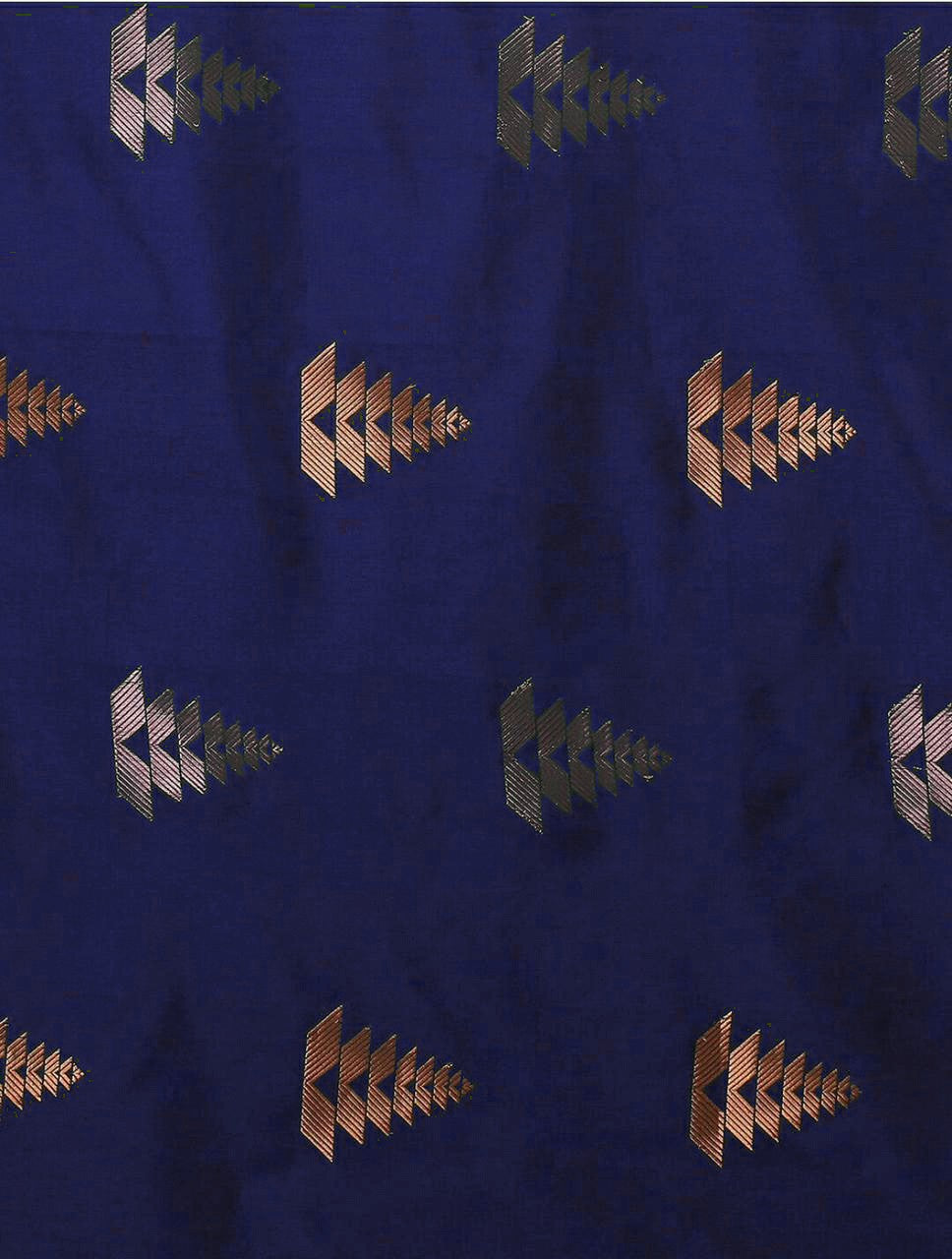 Elegant Navy Blue Festive Saree