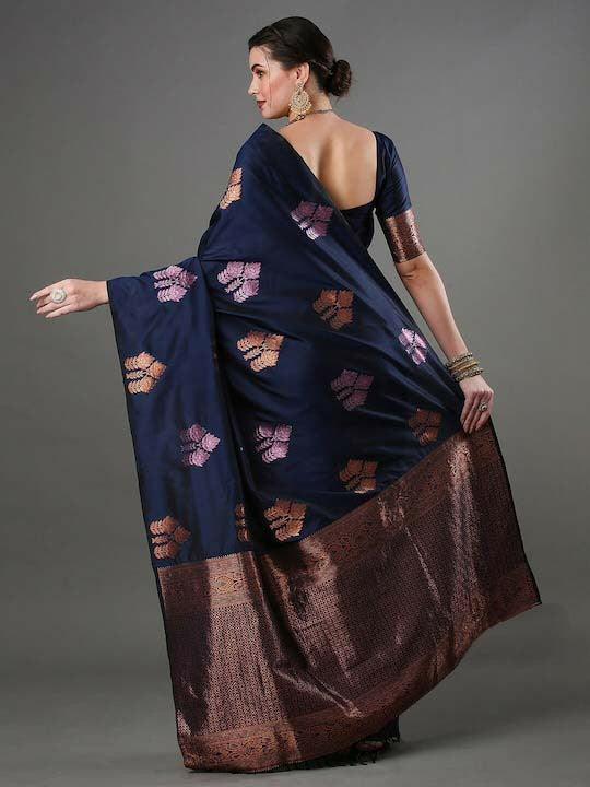 Amazing Blue Saree For Women