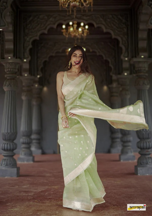 Modern Saree Look – Simple Yet Stylish