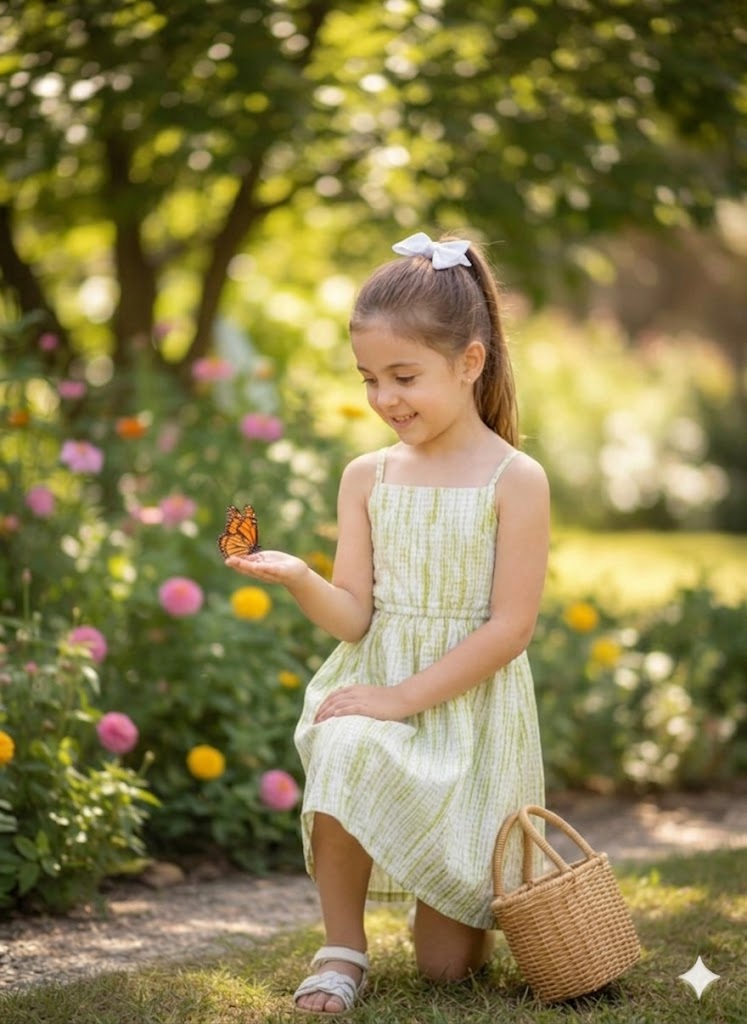 Little Garden Breeze Summer Dress