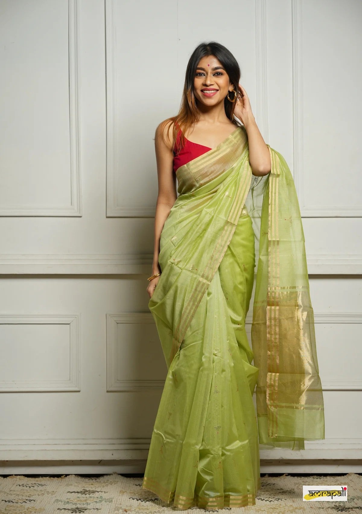 Traditional Handloom Saree – Pure Grace