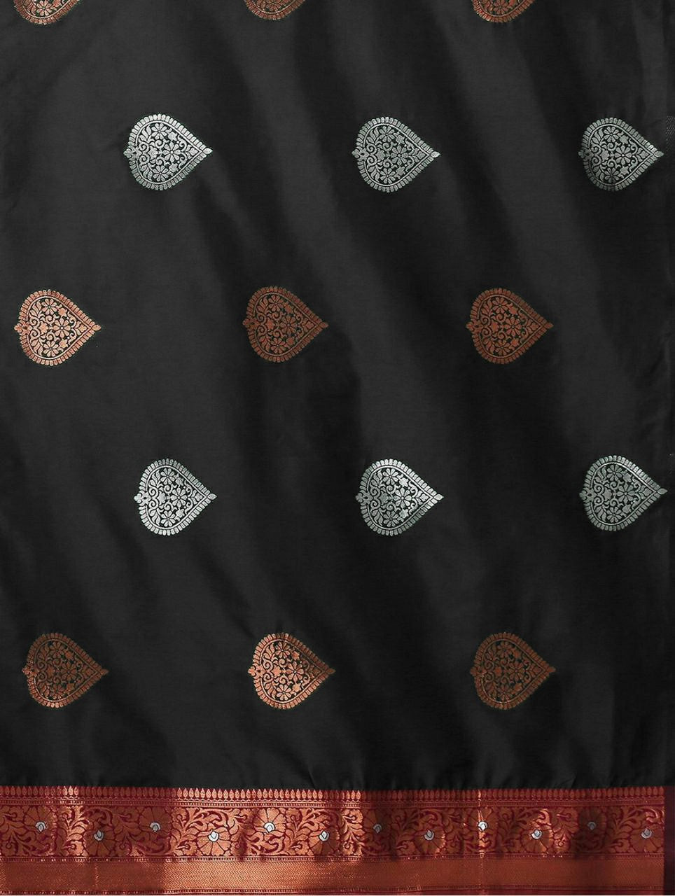 Stylish Black  Saree For Women