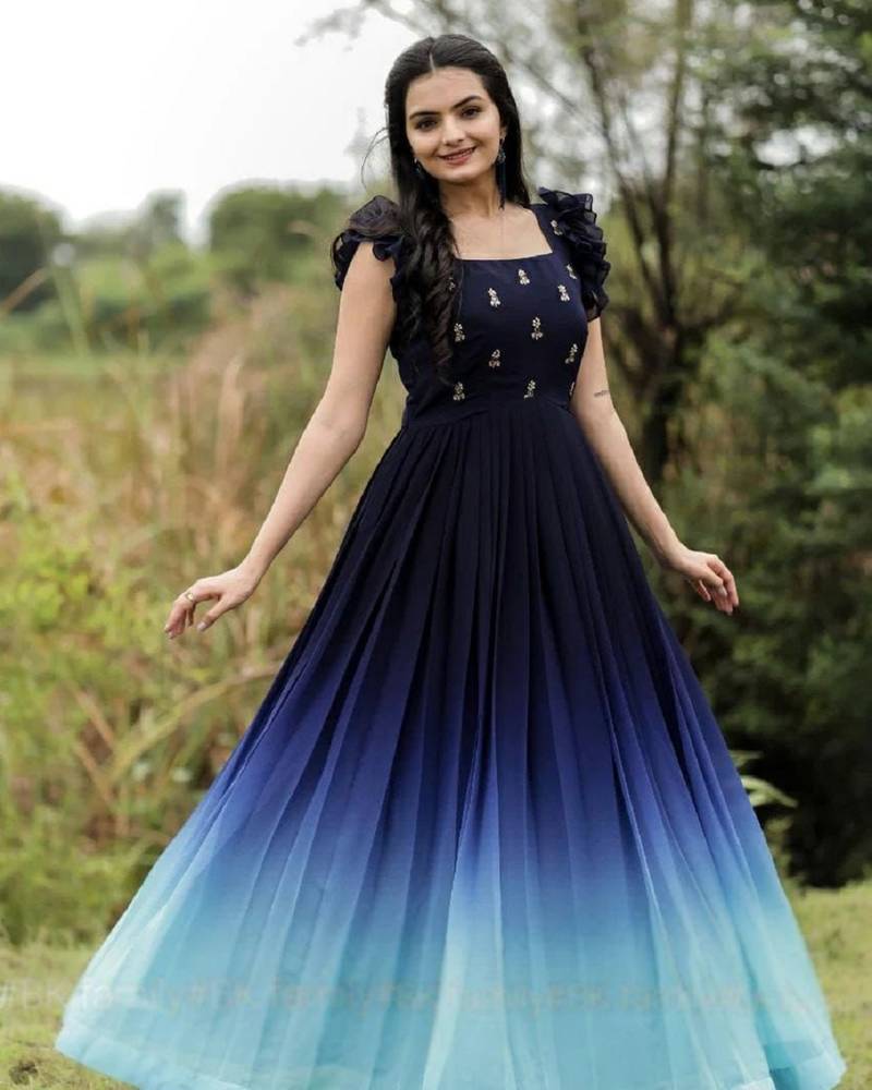 Flared Anarkali Gown for Women