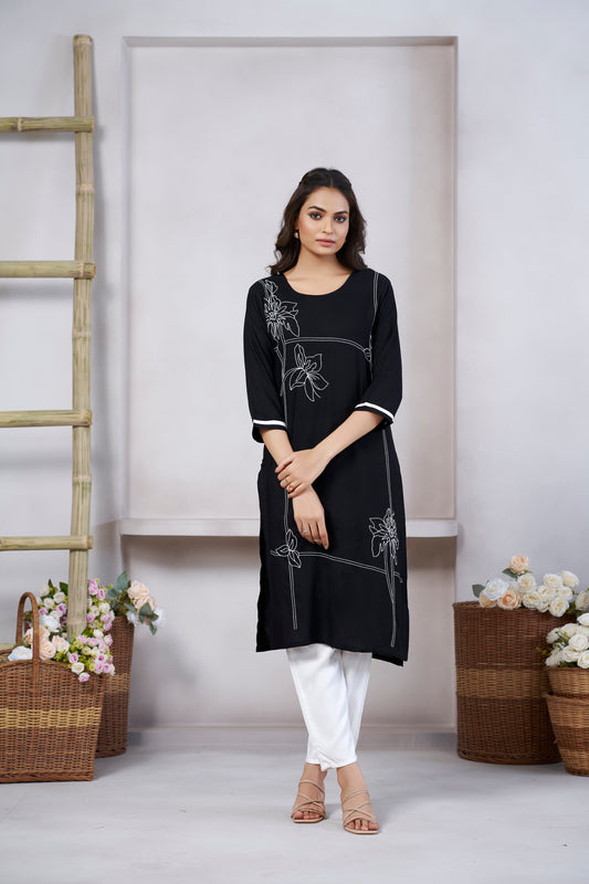 Trendy Black Tunic for Women – Casual & Ethnic Wear