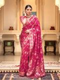 Designer Silk Saree with Intricate Zari Work