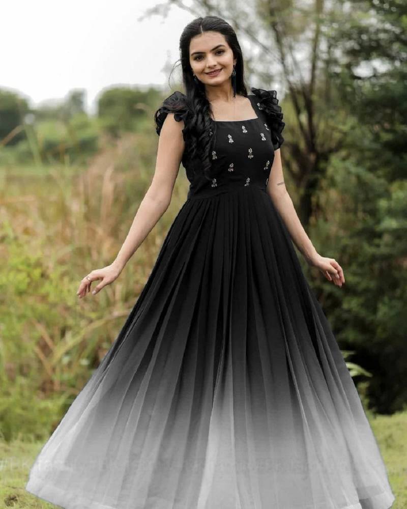 Flared Anarkali Gown for Women
