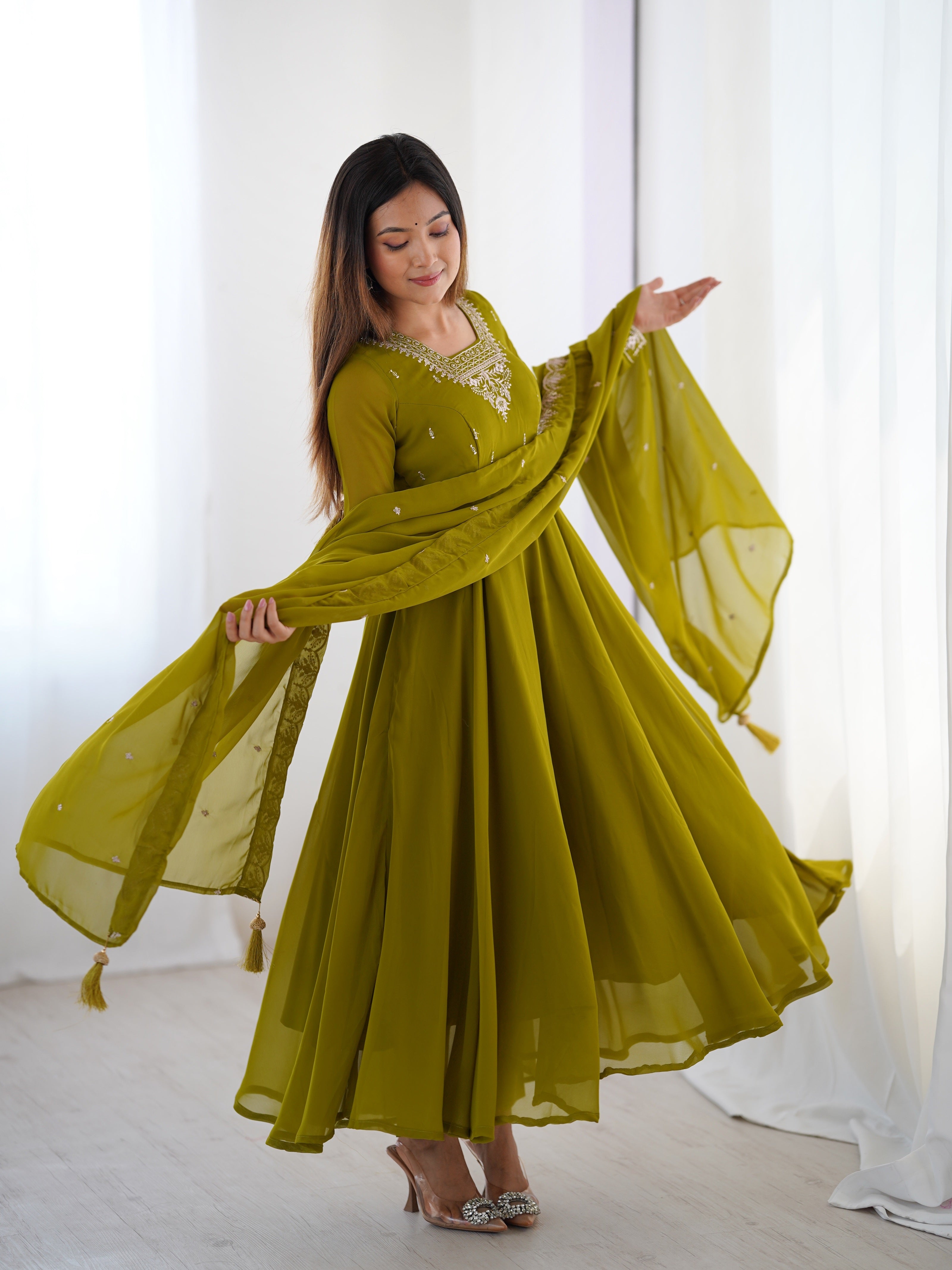 Regal Bloom Kurta Set