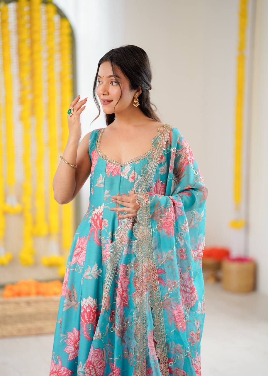 Festive & Wedding Ethnic Wear with Dupatta