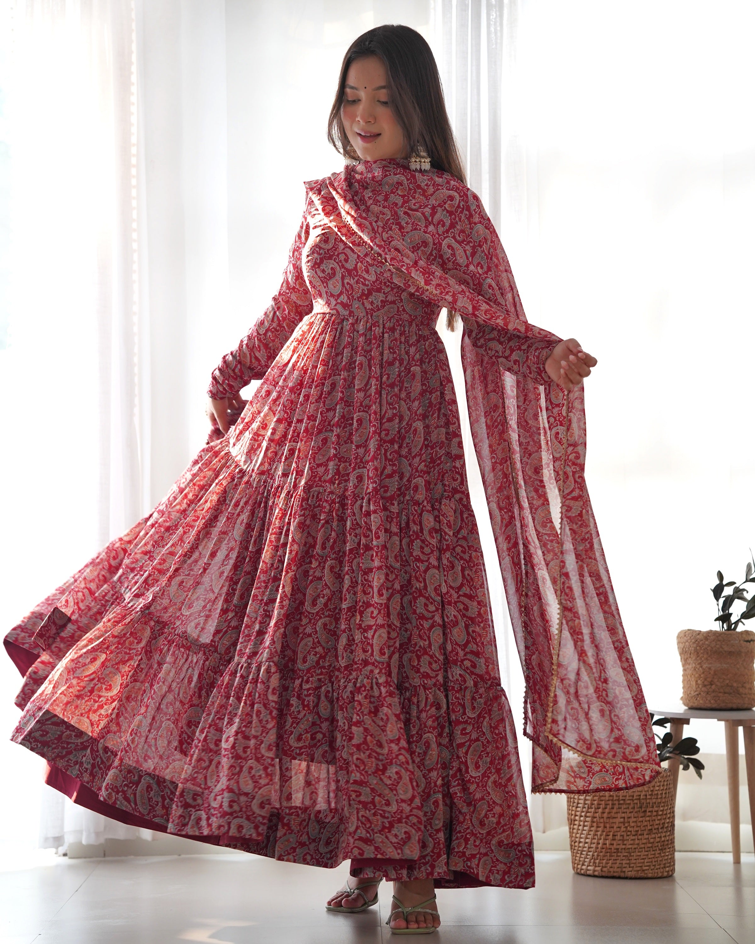 Luxury Organza Silk Print Collection 