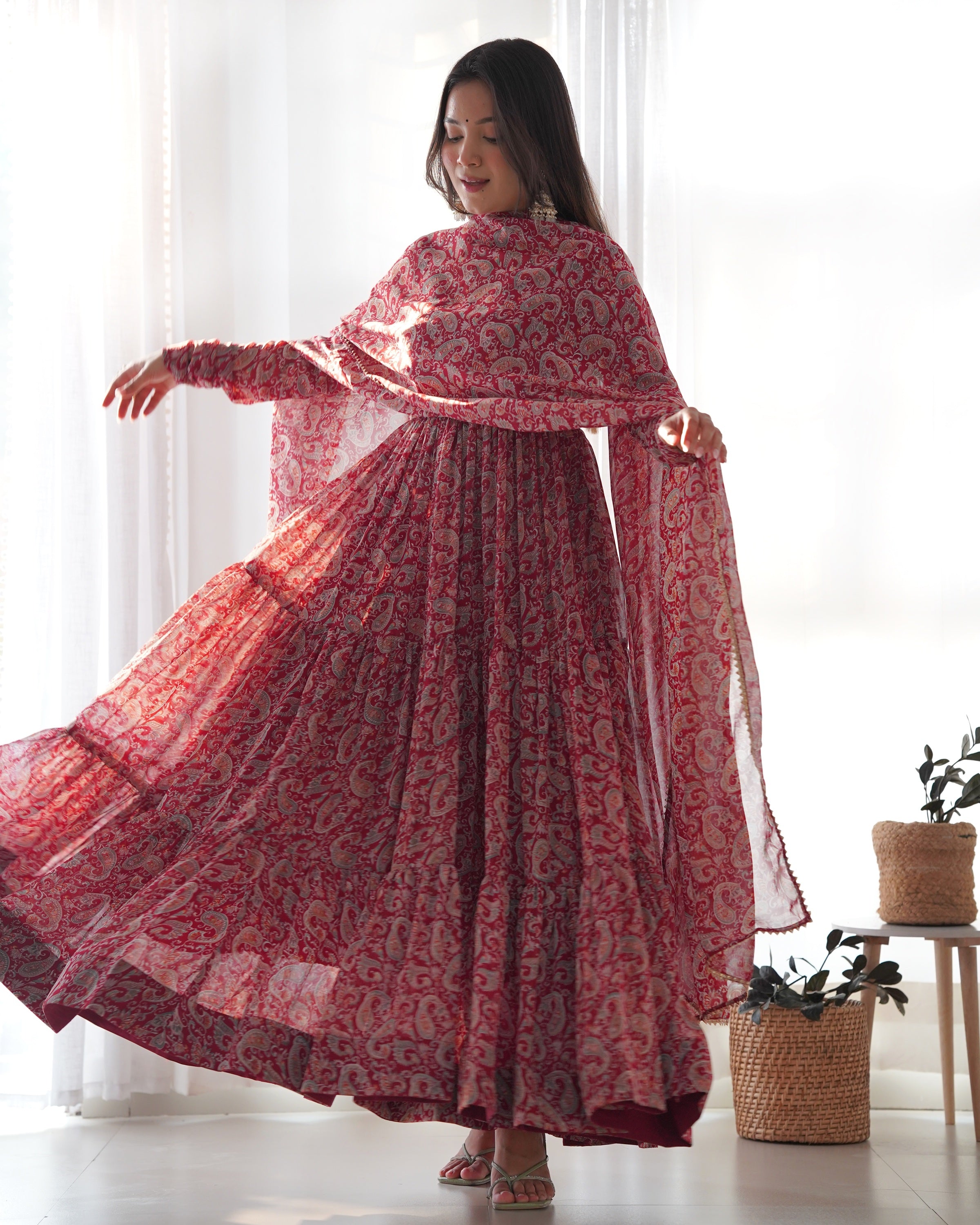 Luxury Organza Silk Print Collection