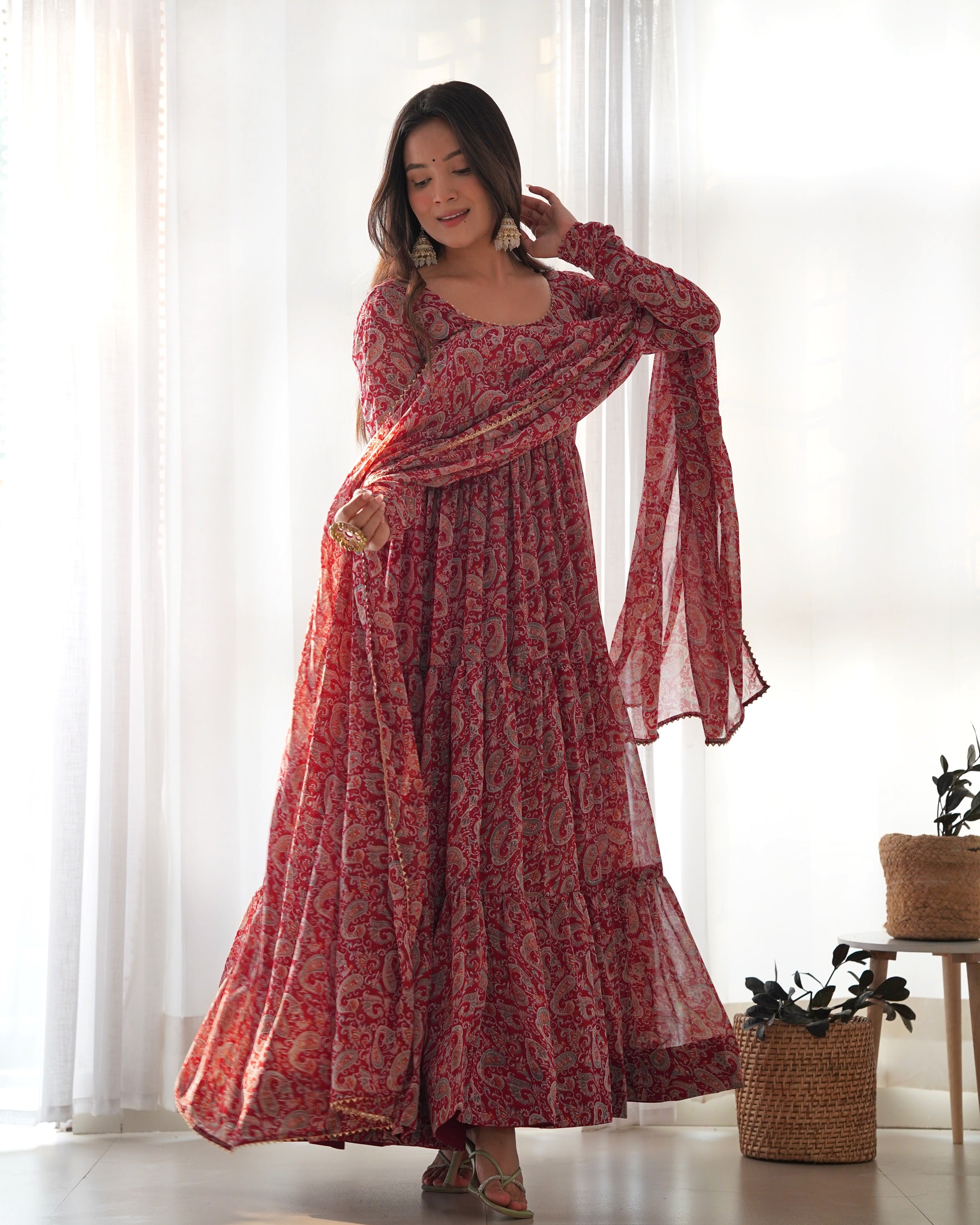Luxury Organza Silk Print Collection
