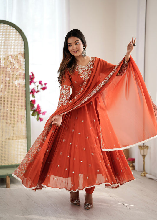 Regal Charm Anarkali Ensemble