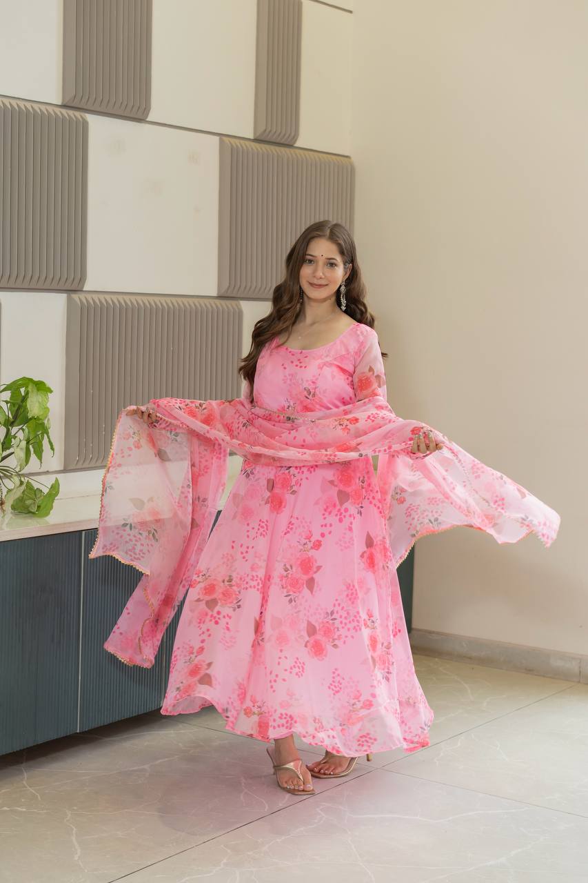 Pink Serenity Kurta Set