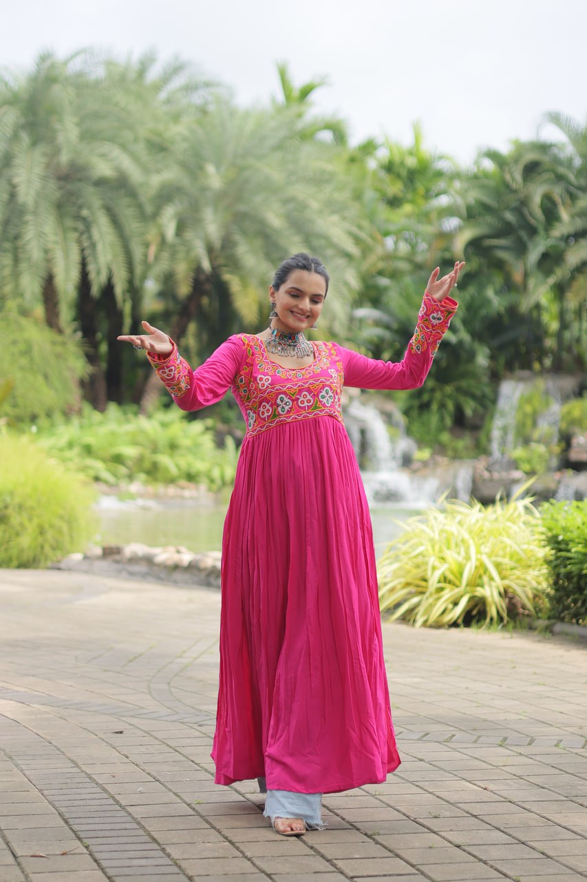 Pink Kurta Set For Festival Special