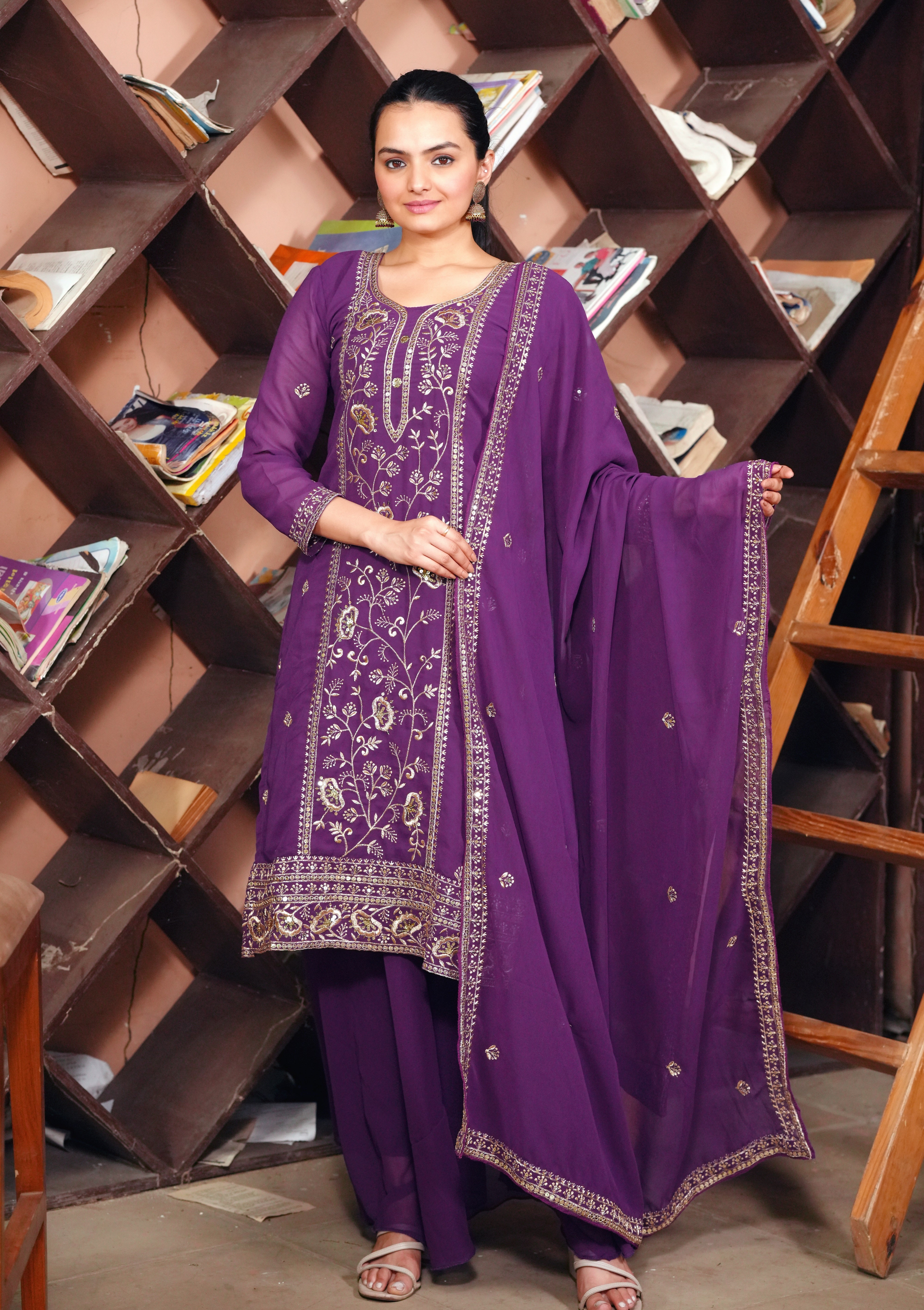 Stylish Long Kurta Set