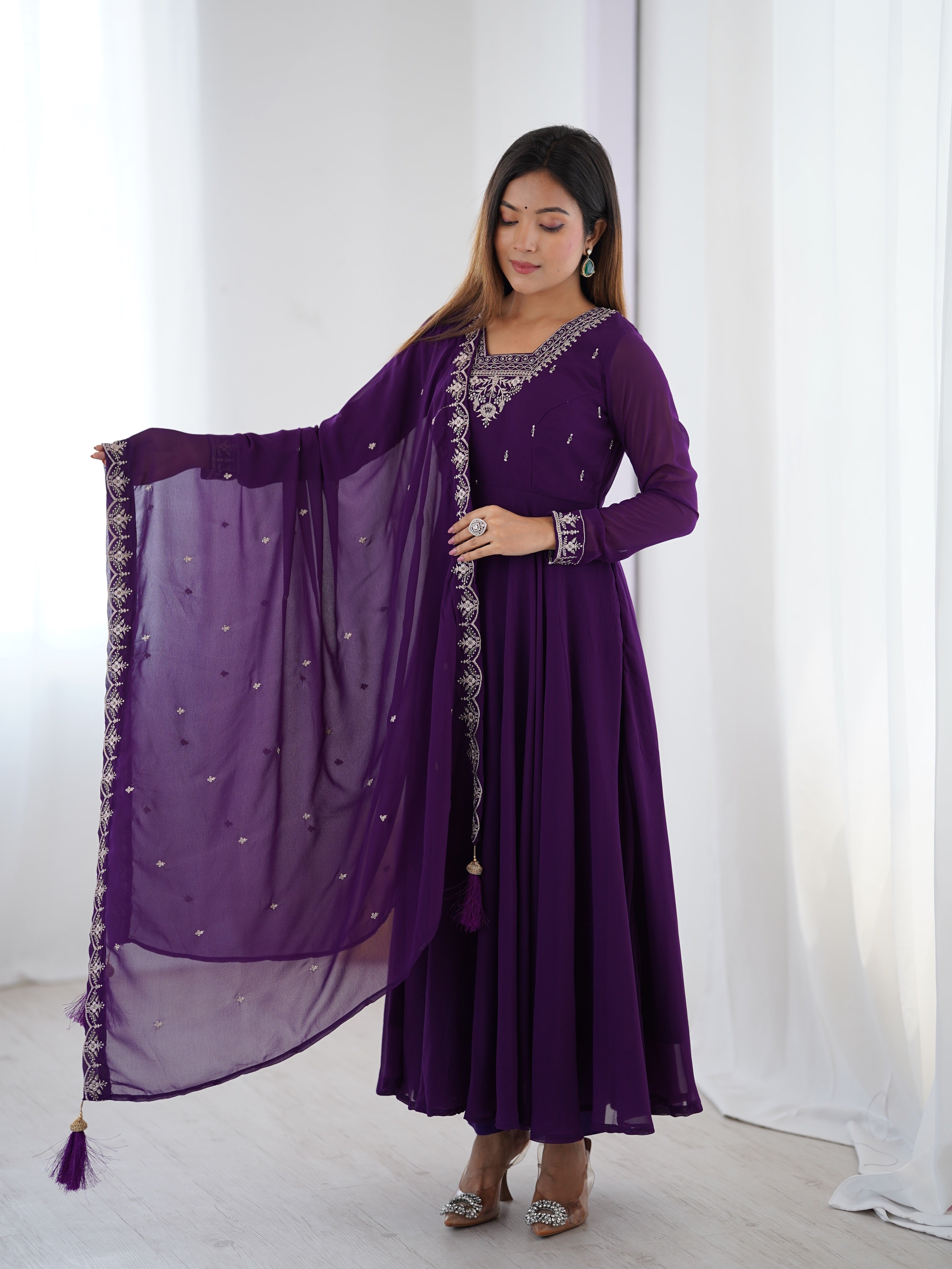 Regal Bloom Kurta Set
