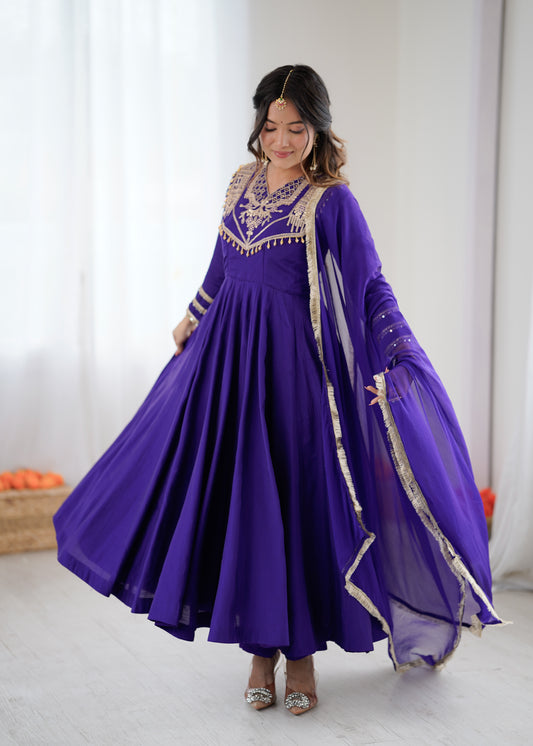Timeless Beauty Embellished Anarkali