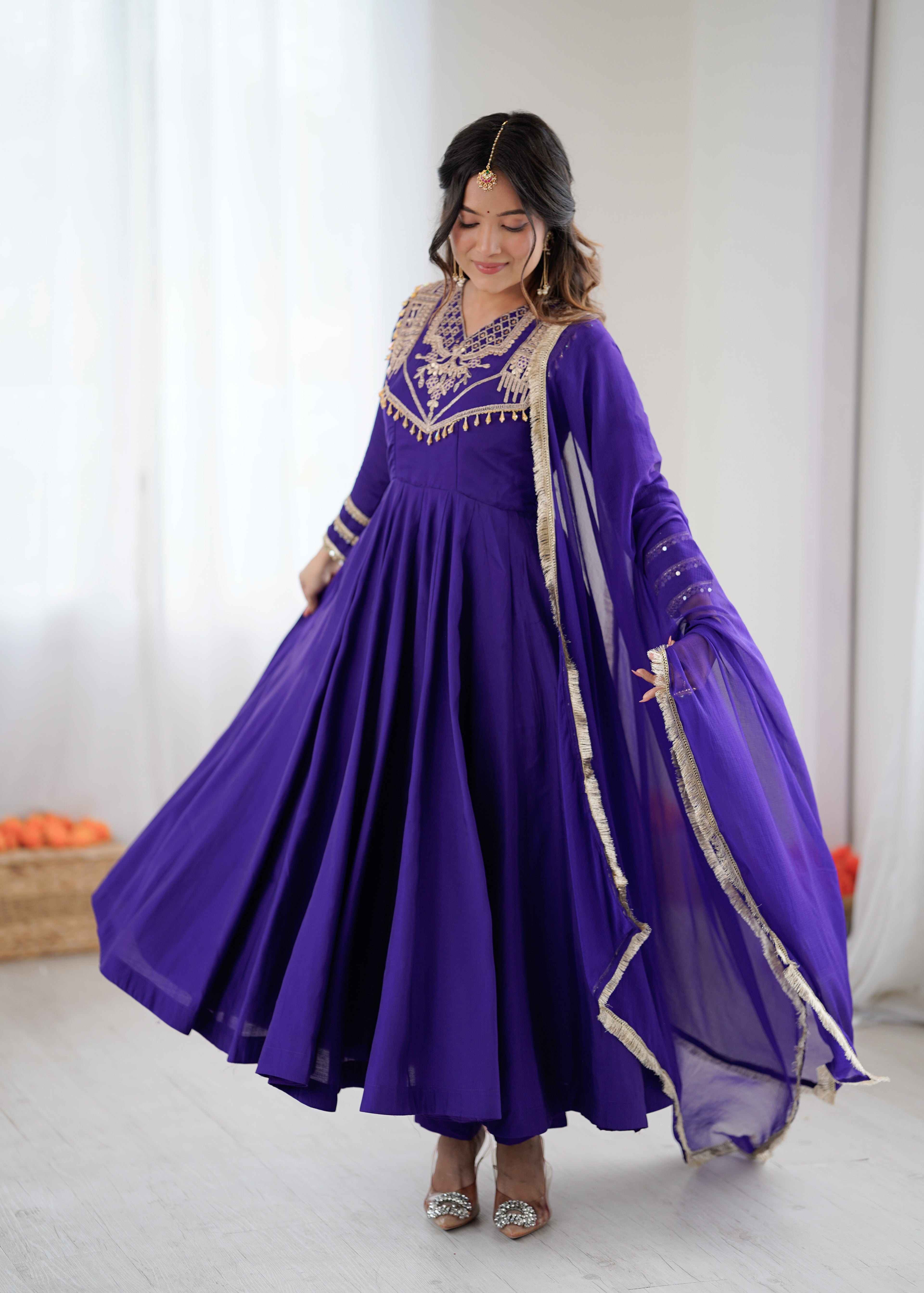 Anarkali Dress for Women with Dupatta