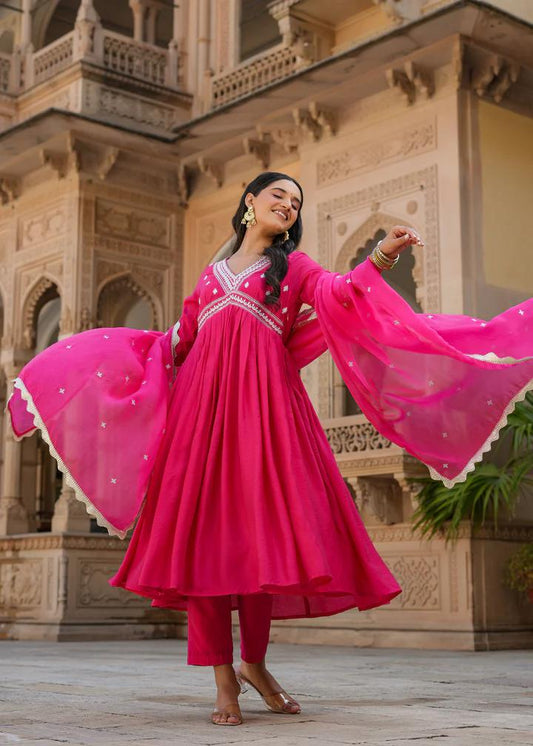 Beatifull Kurta With Bottom And Sharara