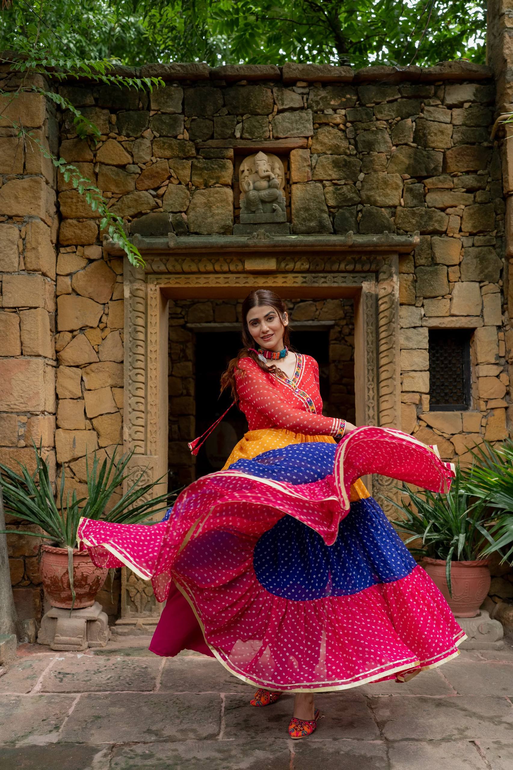 Festive Ethnic Long Kurti Dress
