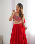 Designer Lehenga Choli for Women – Embroidered Festive & Wedding Wear Lehenga Set