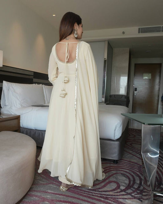 Pure Elegance White Kurta Set