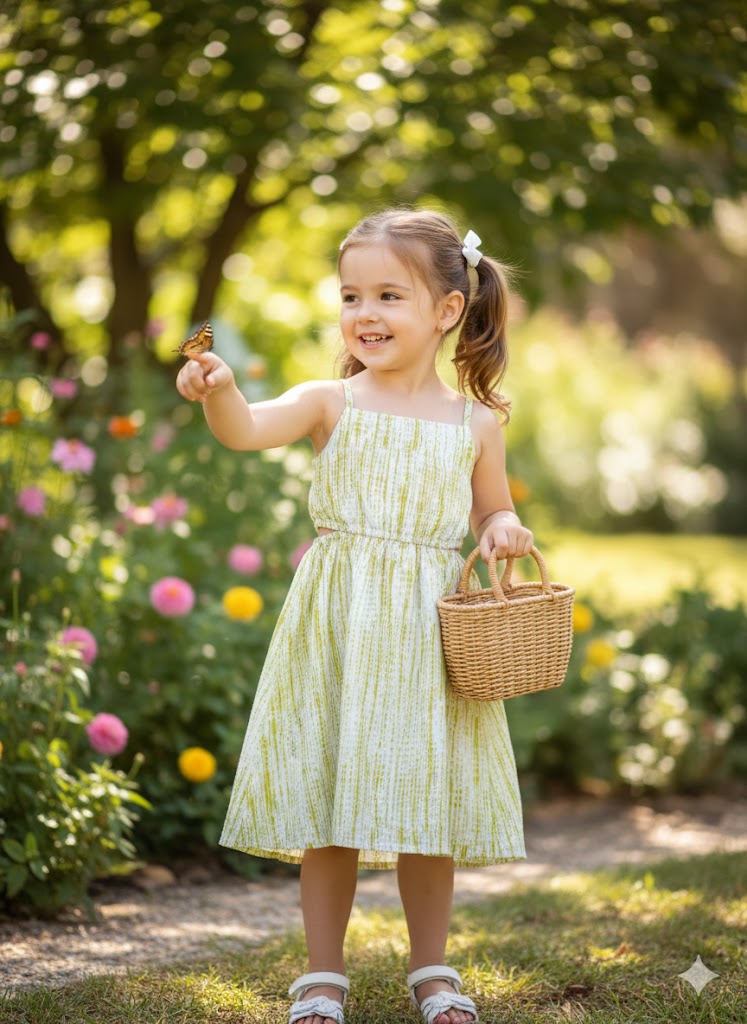 Little Garden Breeze Summer Dress