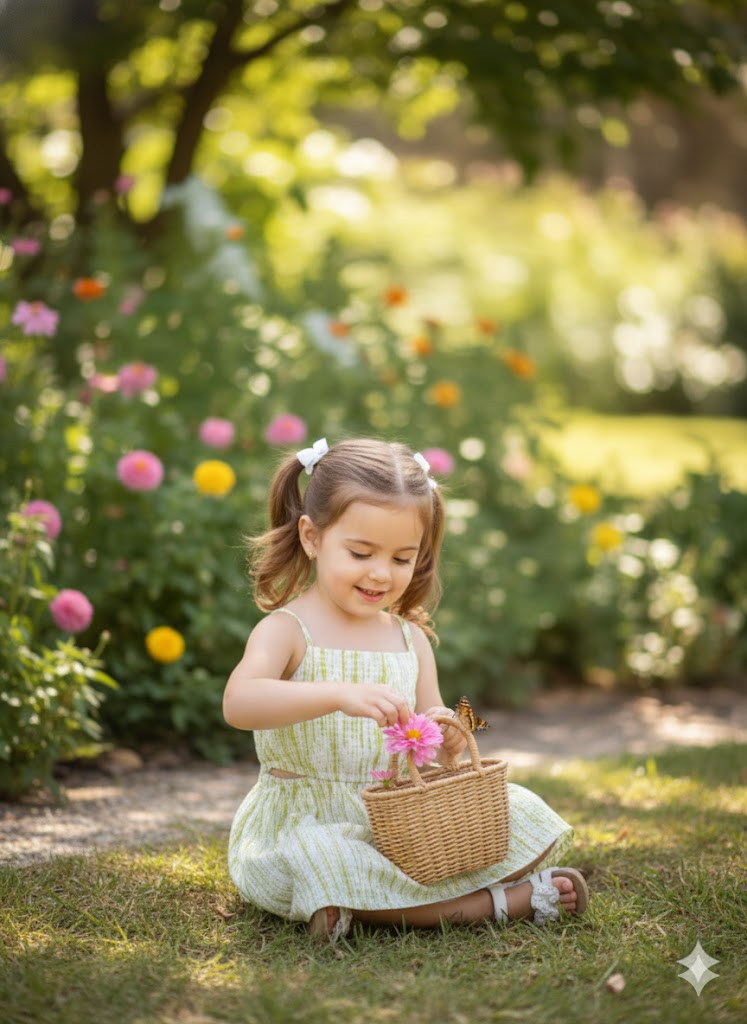 Little Garden Breeze Summer Dress