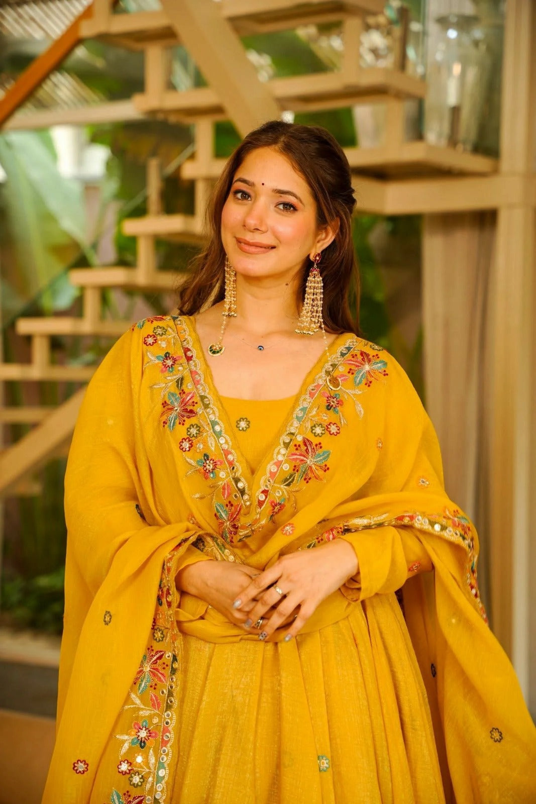 Embroidered Anarkali Suit with Dupatta – Elegant Festive & Wedding Wear for Women